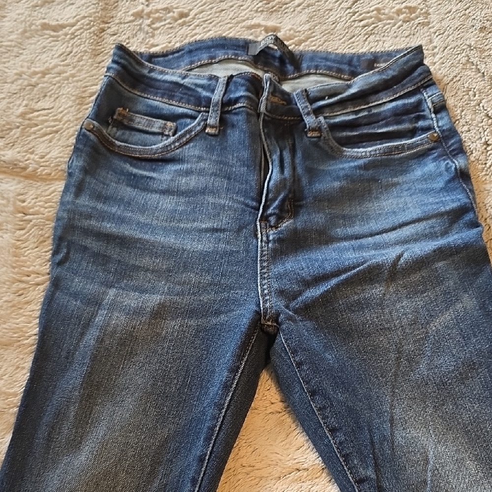 Judy Blue Women's Skinny Jeans in Dark Blue Wash